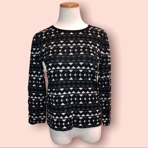 Black and White Sweater